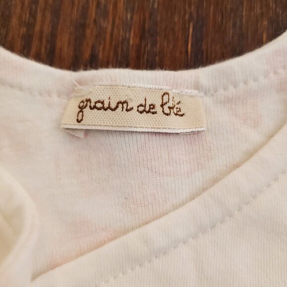 Lot of 2 Baby‎ 0-3 First Impressions & Grain de blé Girl's Matching Set- Outfits - Picture 7 of 16